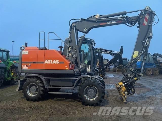 Atlas 160 W Колісні екскаватори