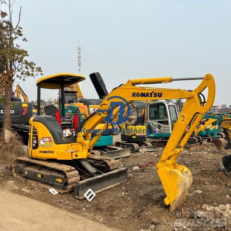 Komatsu PC35MR Міні-екскаватори < 7т