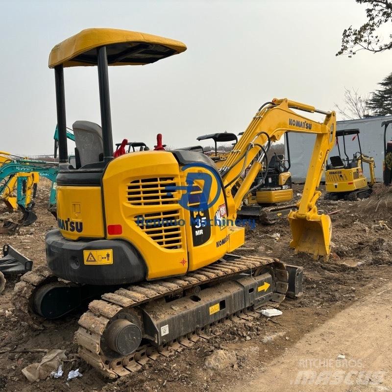 Komatsu PC35MR Міні-екскаватори < 7т