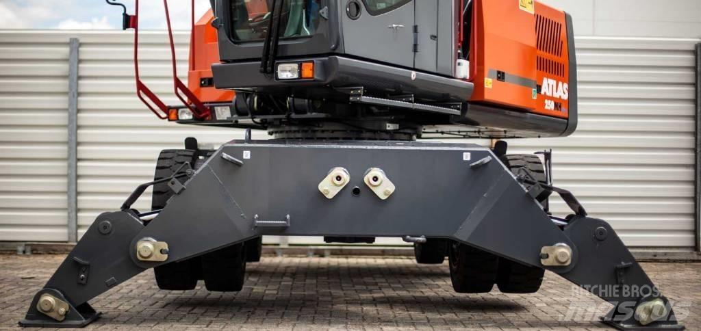 Atlas 250 M H Перевантажувачі металобрухту/промислові навантажувачі