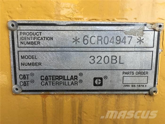 CAT 320 B L Гусеничні екскаватори