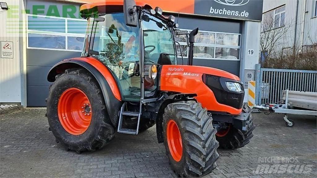 Kubota m4-073 cab Трактори