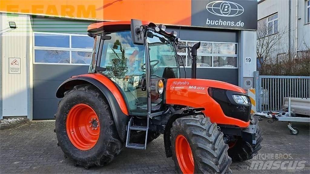 Kubota m4-073 cab Трактори