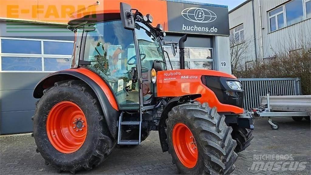 Kubota m4-073 cab Трактори
