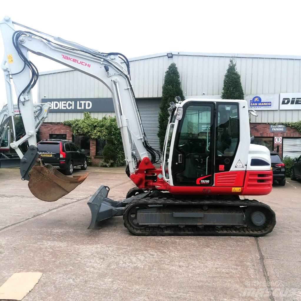 Takeuchi TB290 Середні екскаватори 7т. - 12т.