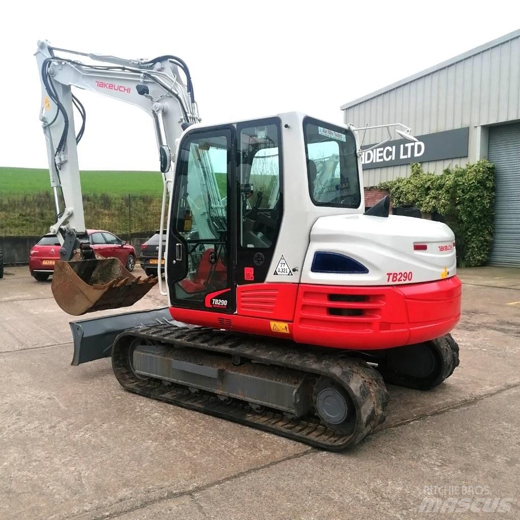 Takeuchi TB290 Середні екскаватори 7т. - 12т.