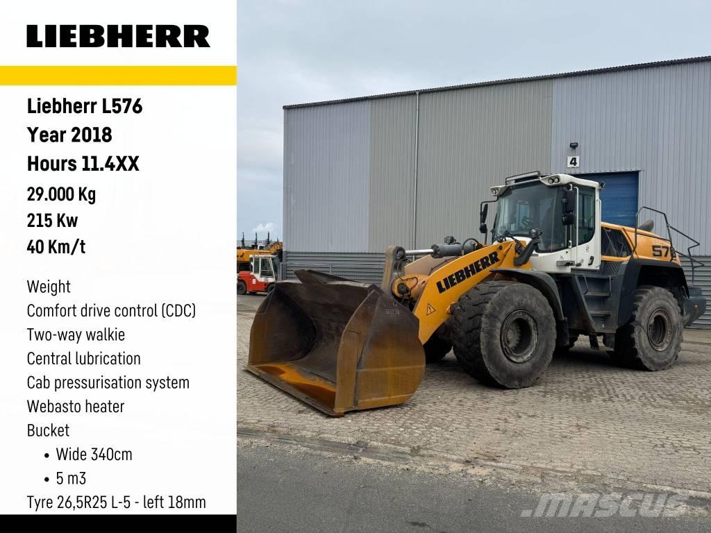 Liebherr L576 Фронтальні навантажувачі