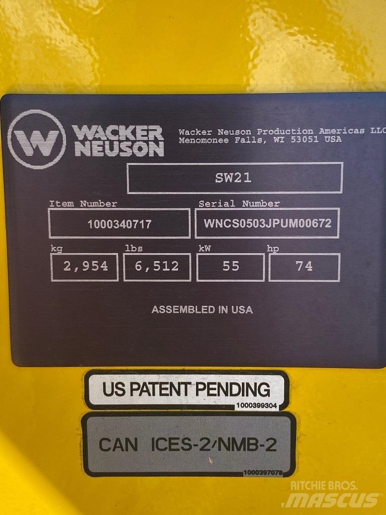Wacker Neuson SW21 Міні-навантажувачі
