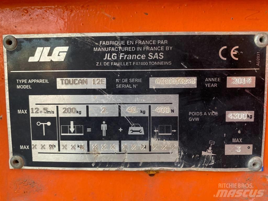 JLG Toucan 12 E Колінчаті підйомники