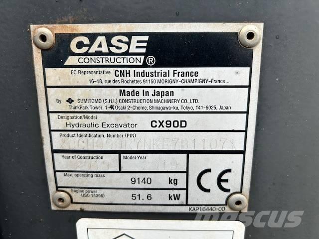 Case IH CX90 D Середні екскаватори 7т. - 12т.