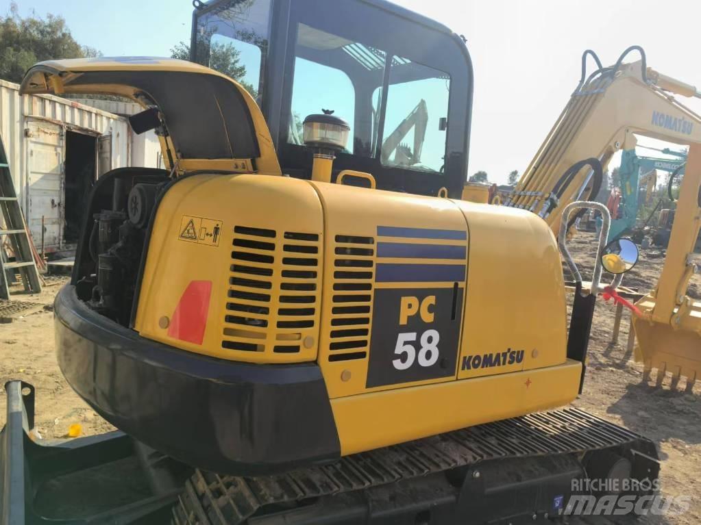 Komatsu PC 58 Міні-екскаватори < 7т