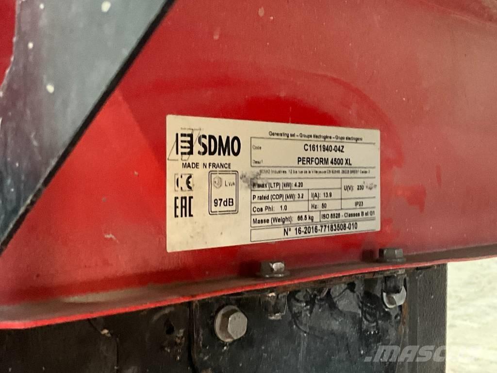 Sdmo perform 4500 XL Бензинові генератори