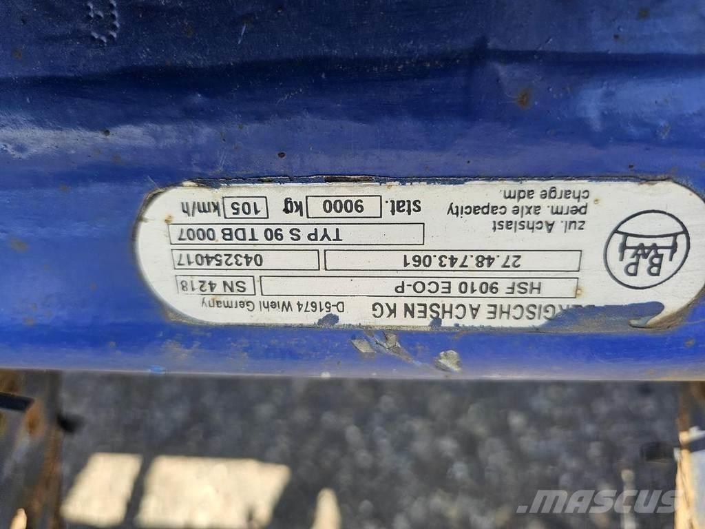 BPW HSF 9010 ECO-P Осі