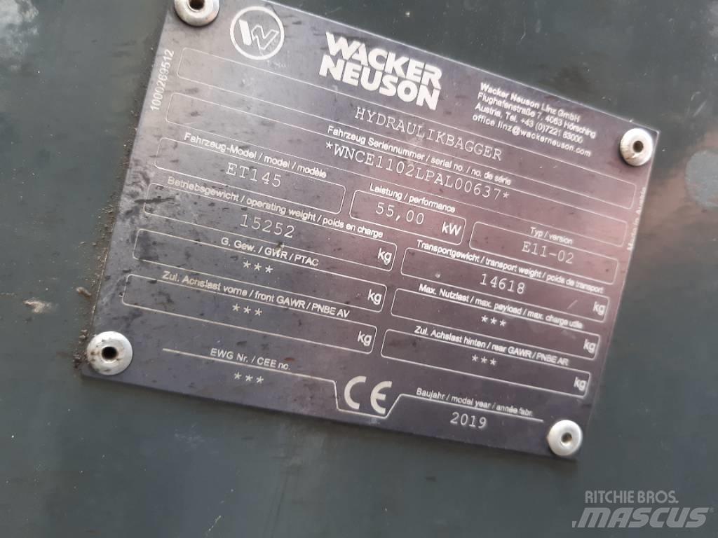 Wacker Neuson ET145 Гусеничні екскаватори