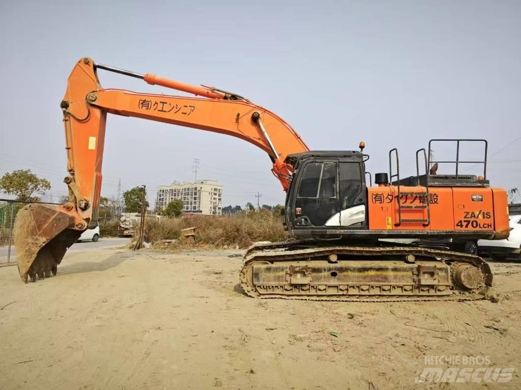 Hitachi ZX 470 Гусеничні екскаватори