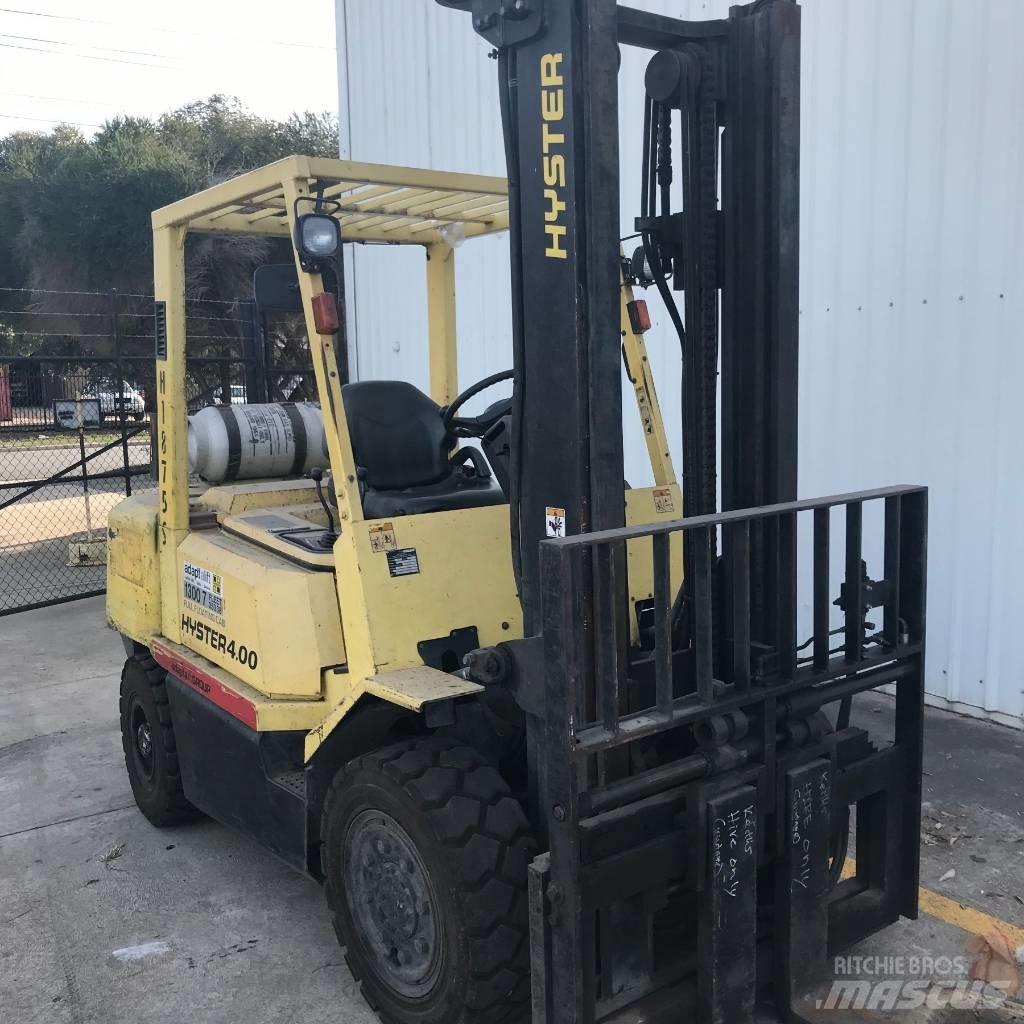 Hyster H4.00DX Газові навантажувачі