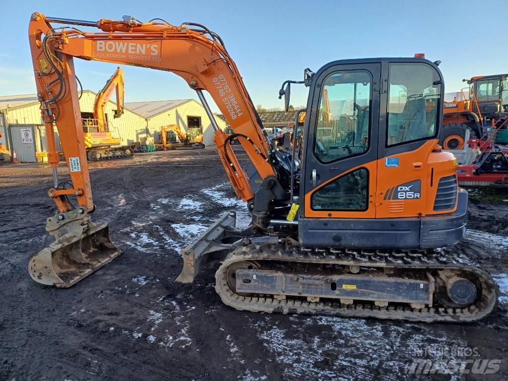 Doosan DX 85 R-3 Середні екскаватори 7т. - 12т.
