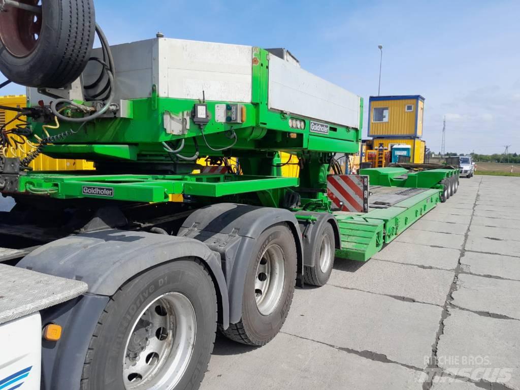 Goldhofer tiefbett Низькорамні напівпричепи