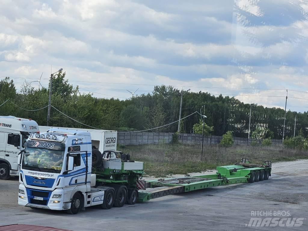 Goldhofer tiefbett Низькорамні напівпричепи