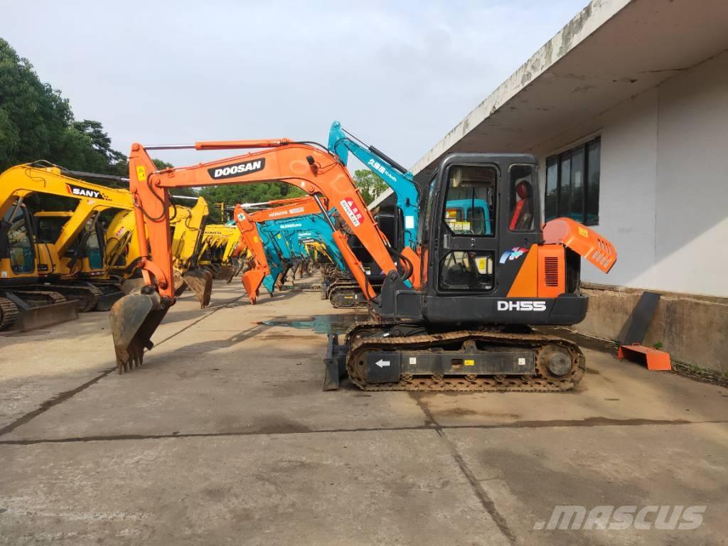 Doosan DH55 Міні-екскаватори < 7т