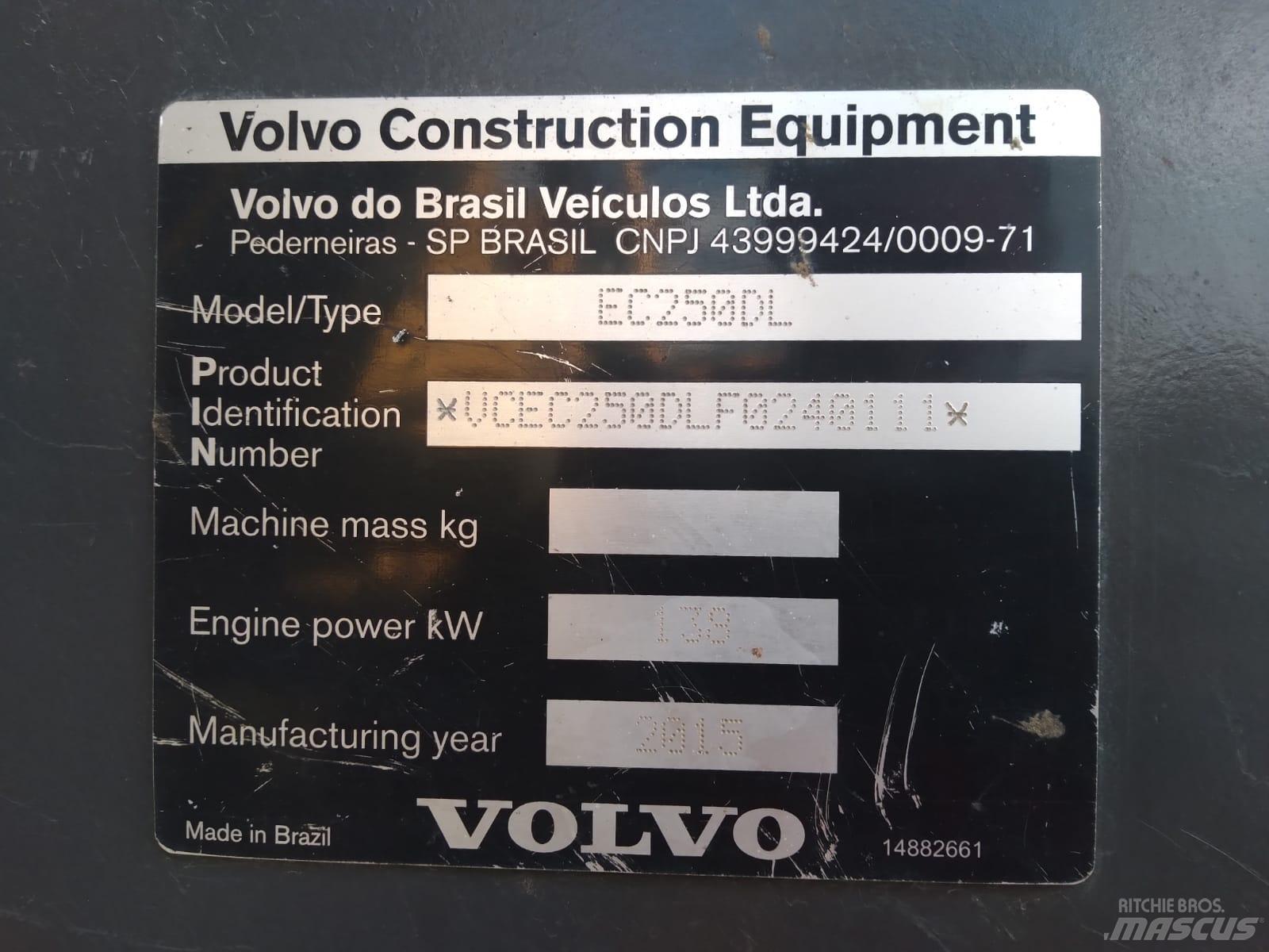 Volvo EC 250 D L Гусеничні екскаватори