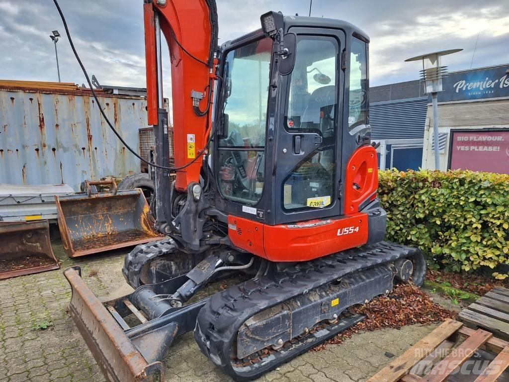 Kubota U55-4 Міні-екскаватори < 7т