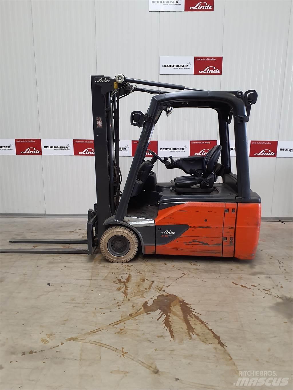 Linde E16L Електронавантажувачі