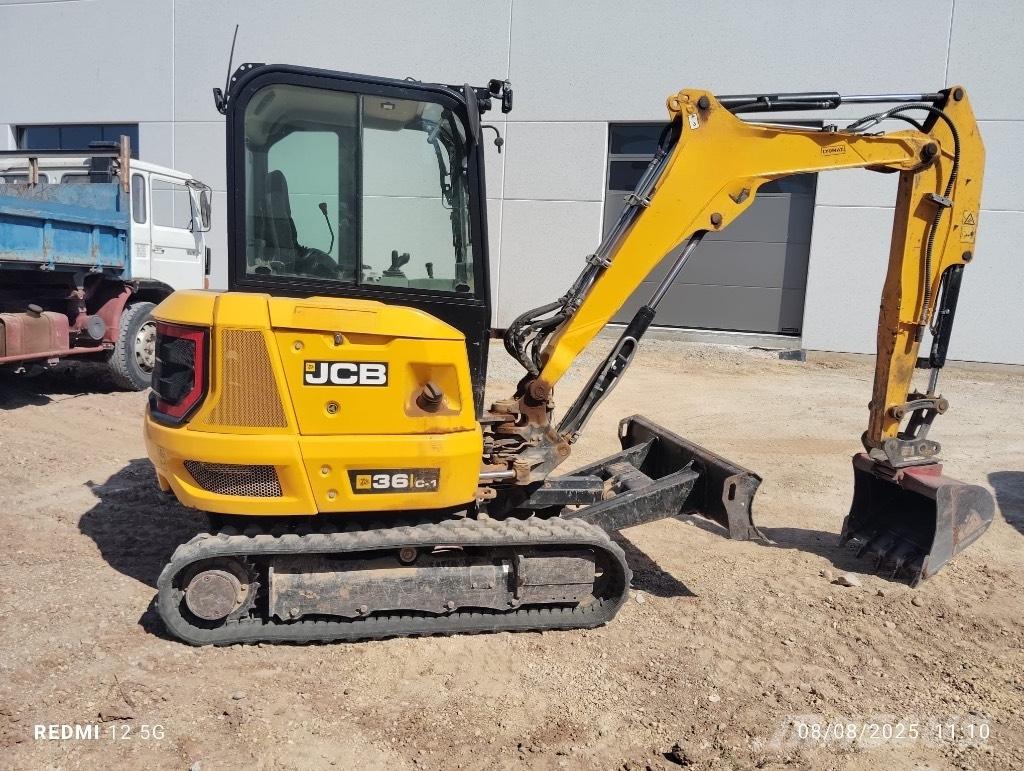 JCB 36 C-1 Гусеничні екскаватори