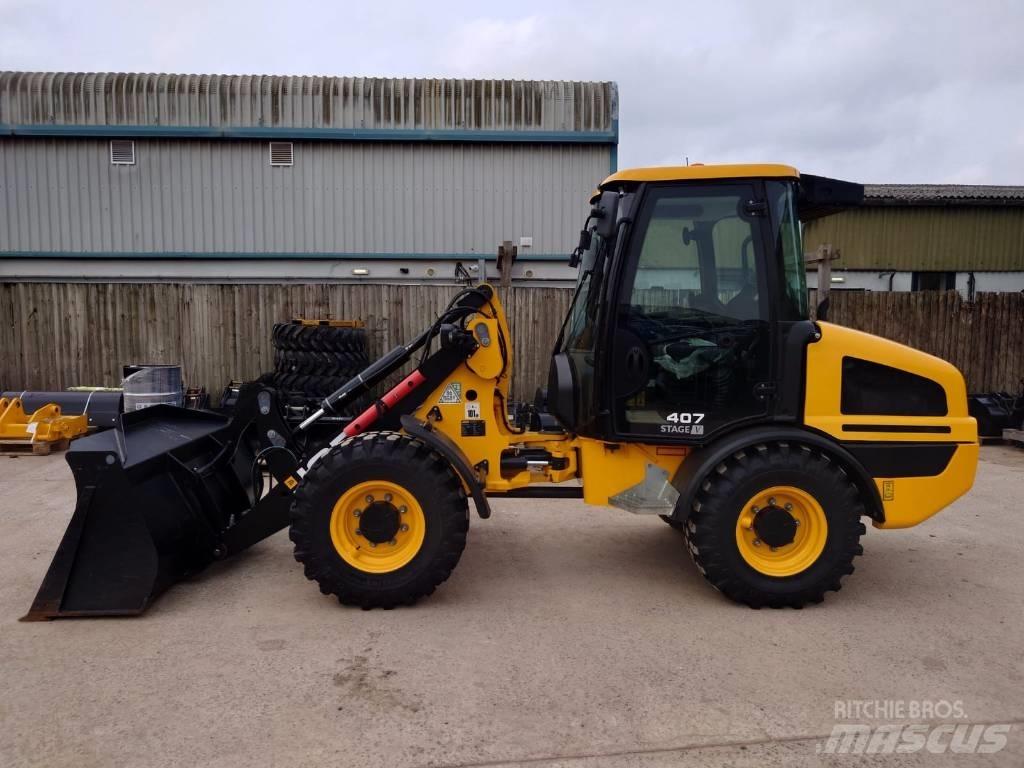 JCB 407 Фронтальні навантажувачі