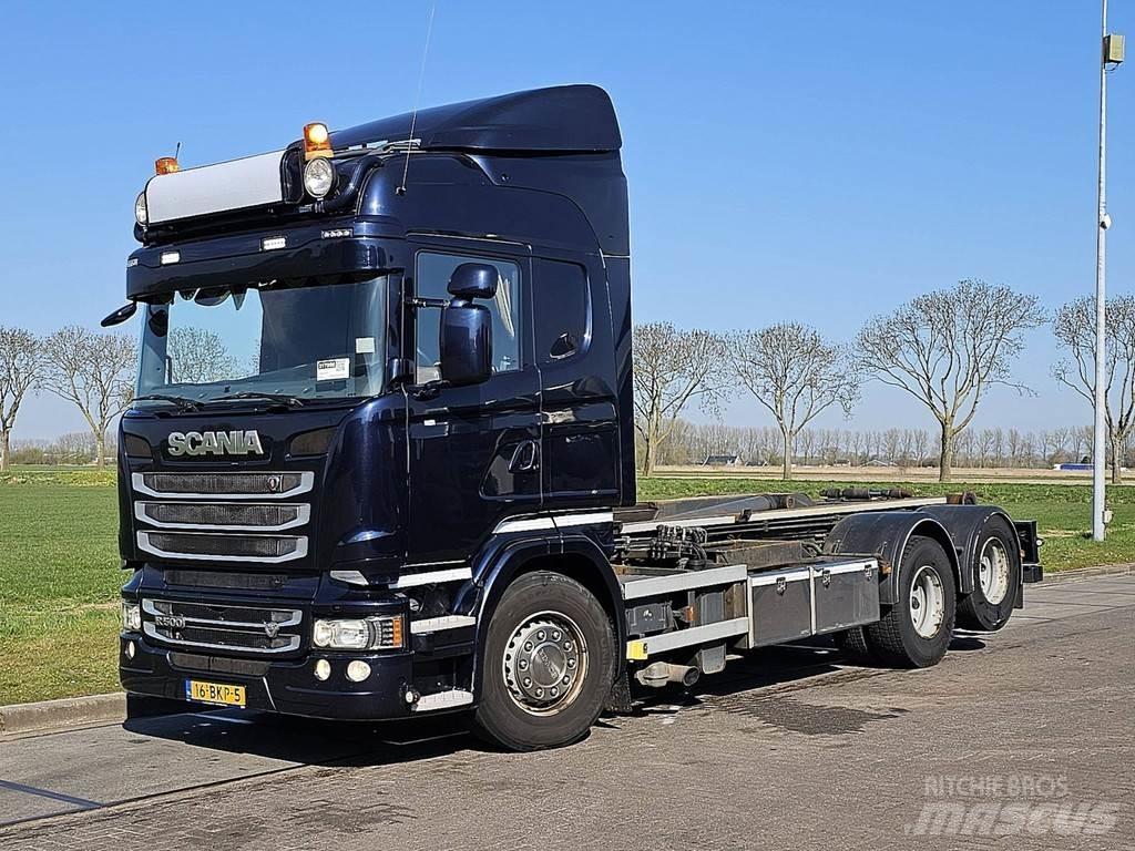 Scania R500 Вантажівки з гаковим підйомом