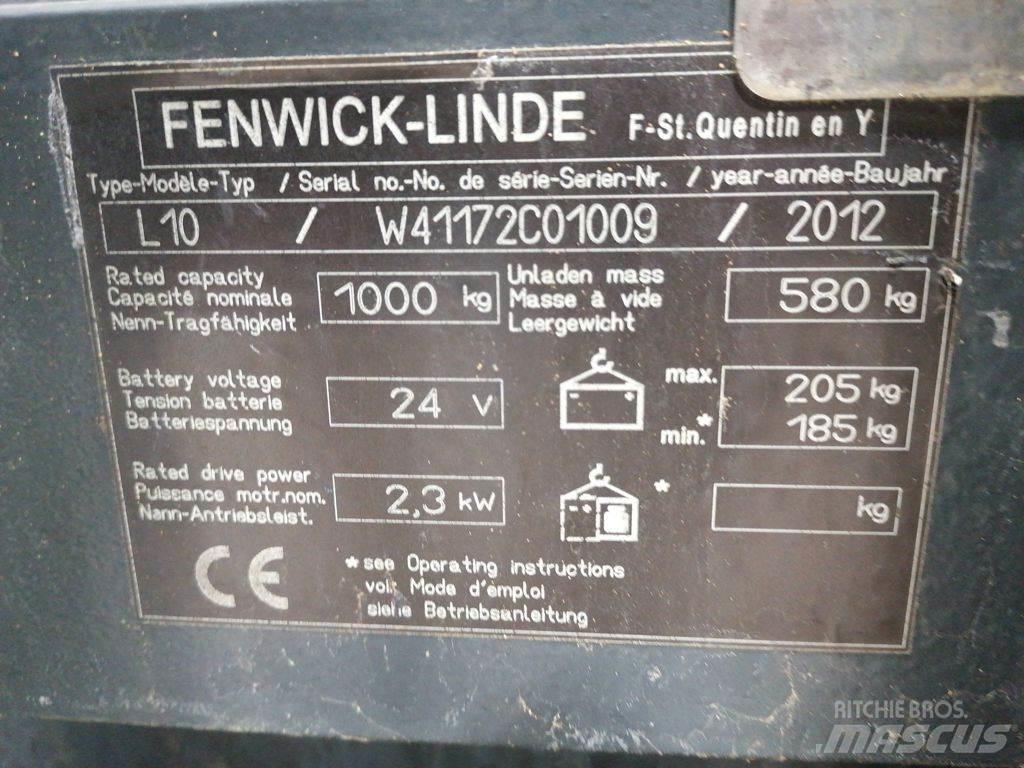 Linde L10 Ручний візок
