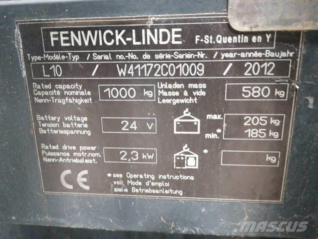 Linde L10 Ручний візок