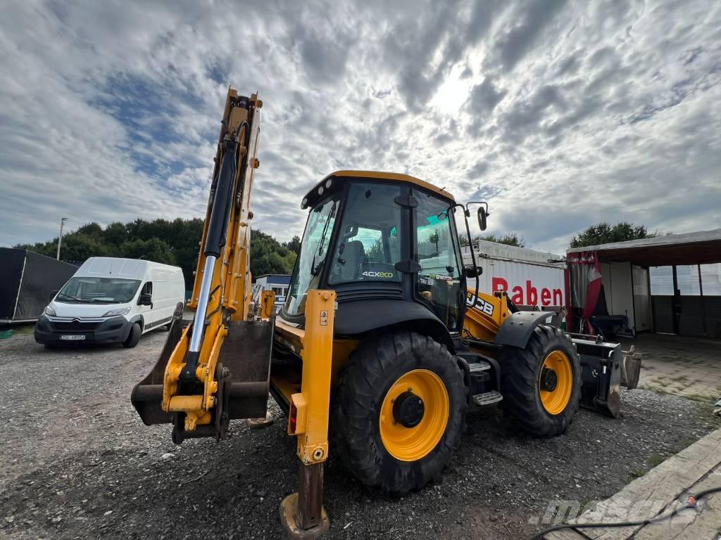 JCB 4 CX Eco Багатофункціональне обладнання для вантажних і землекопальних робіт