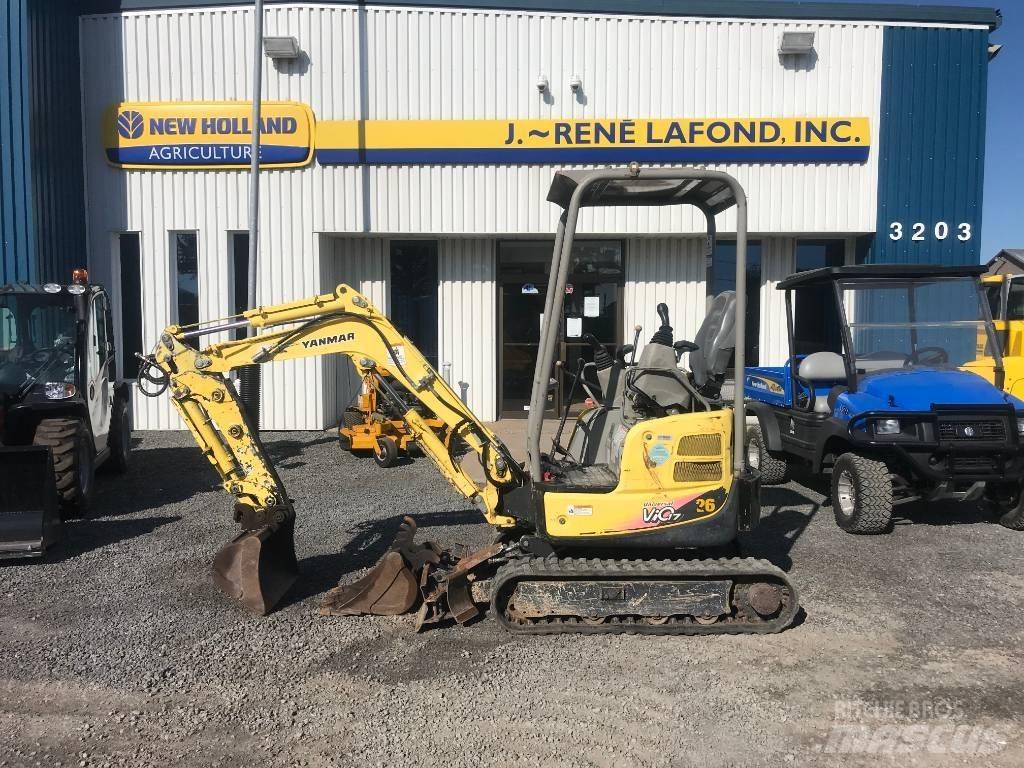 Yanmar Vio 17 Гусеничні екскаватори