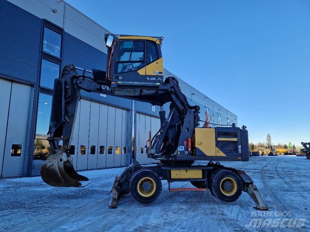 Volvo EW220E Колісні екскаватори