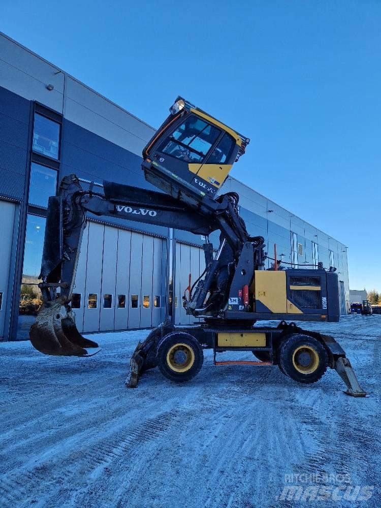 Volvo EW220E Колісні екскаватори