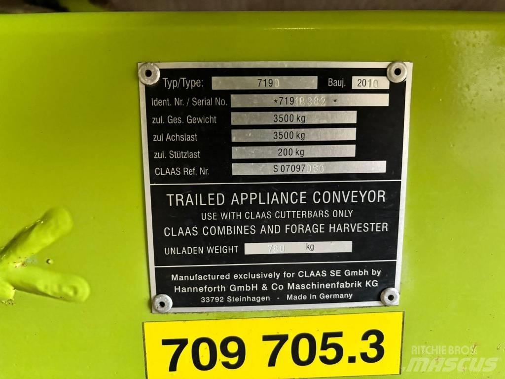 CLAAS CONVIO 930 Додаткове обладнання для збиральних комбайнів