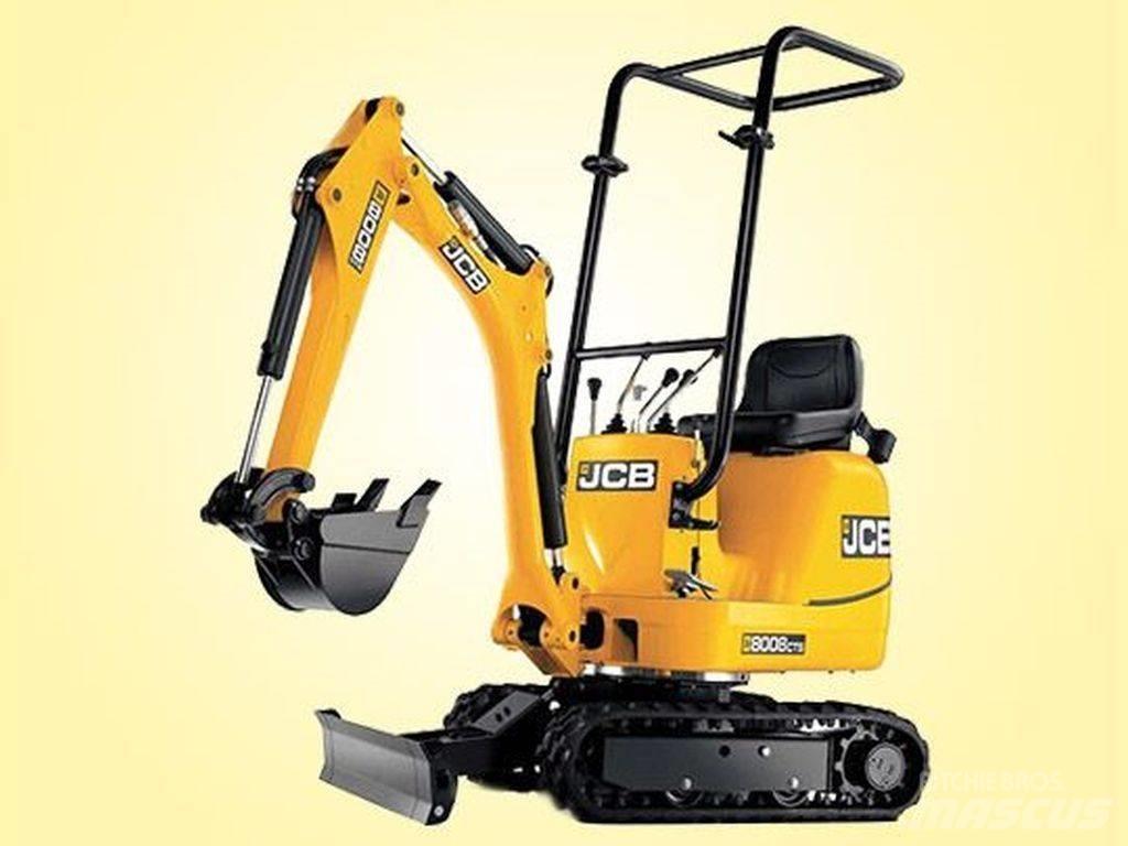 JCB 8008 CTS Міні-екскаватори < 7т