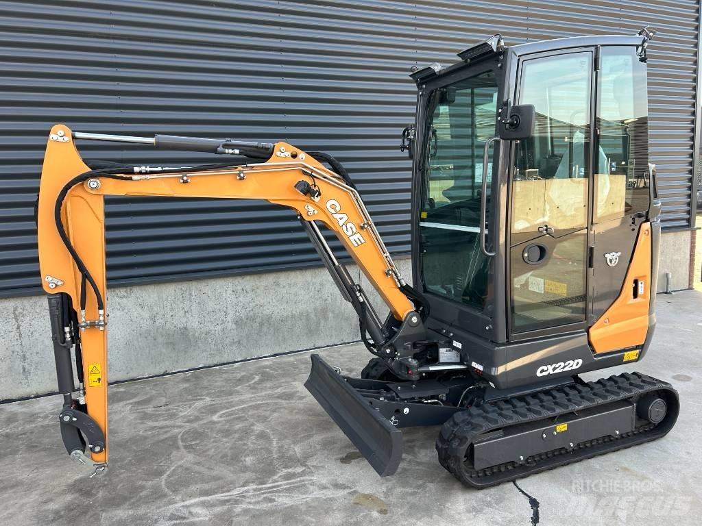 CASE CX 22 D Міні-екскаватори < 7т