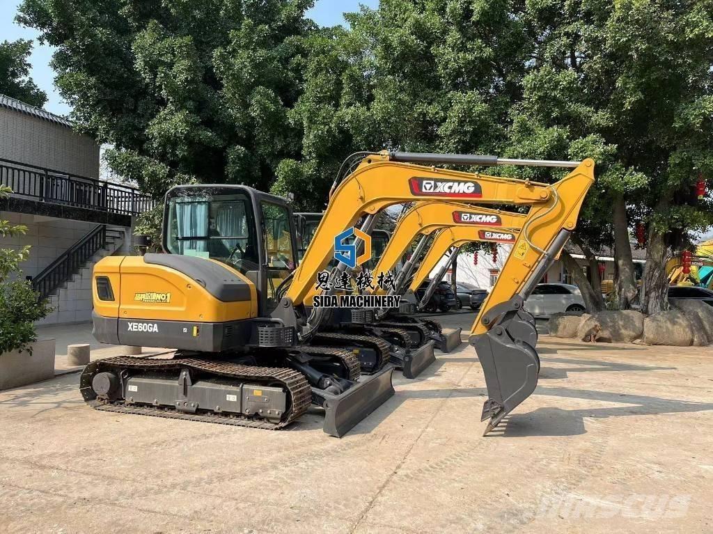 XCMG xe60ga Міні-екскаватори < 7т