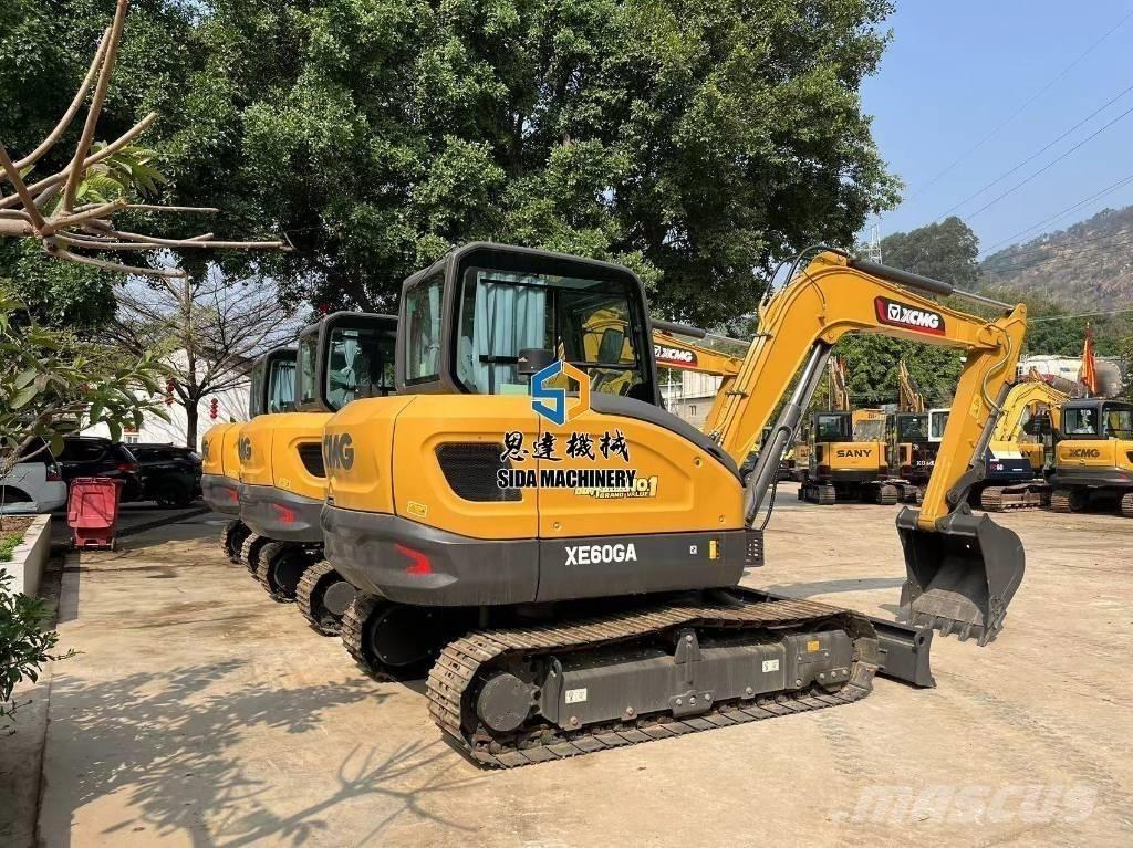 XCMG xe60ga Міні-екскаватори < 7т