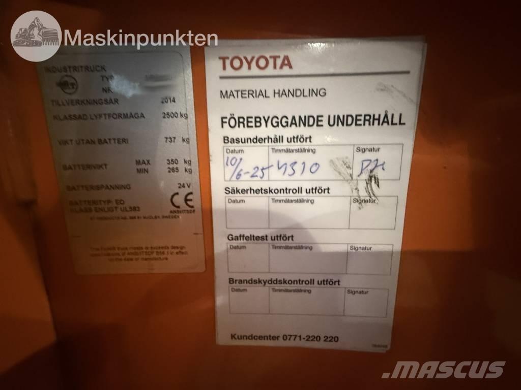 Toyota BT LPE 250 Електронавантажувачі