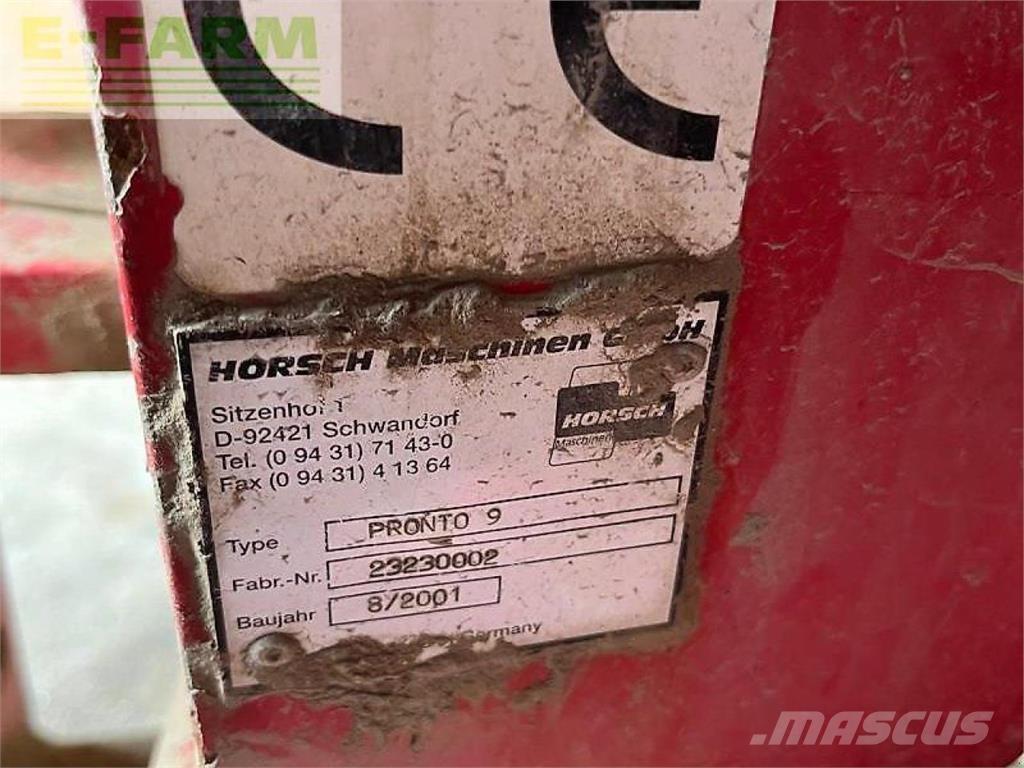 Horsch pronto rx9 Сівалки