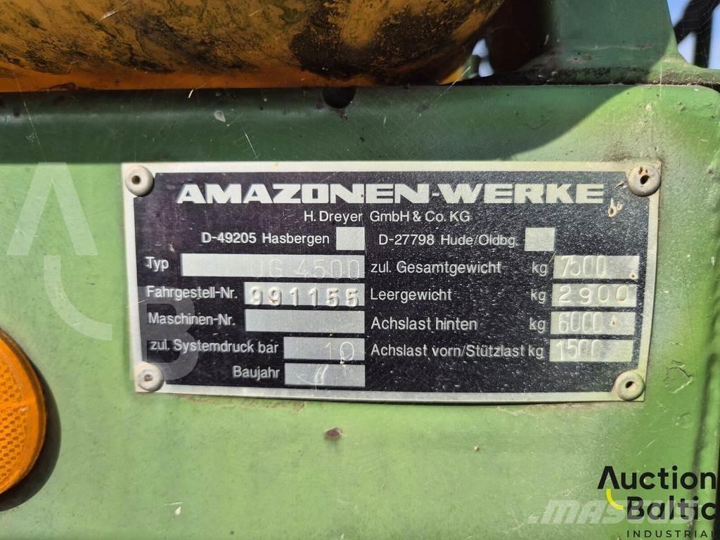 Amazone UG 4500 Причіпні обприскувачі