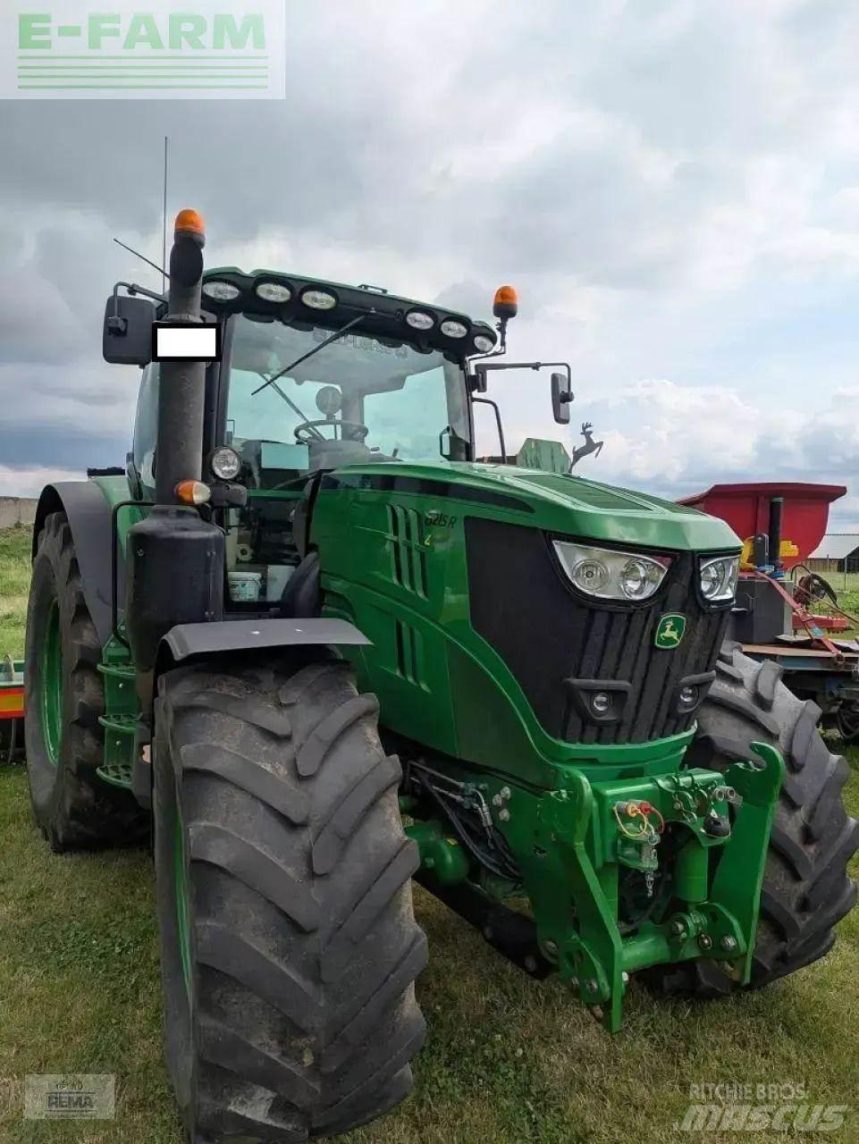 John Deere 6215 r Трактори