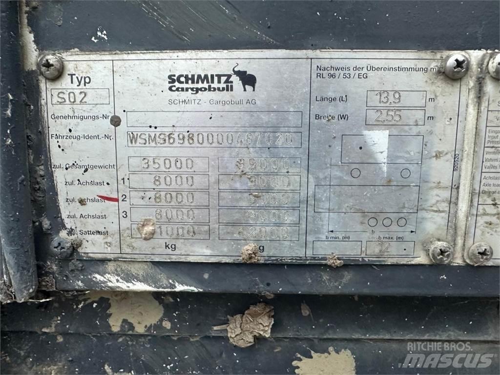 Schmitz S02 Причепи для тюків