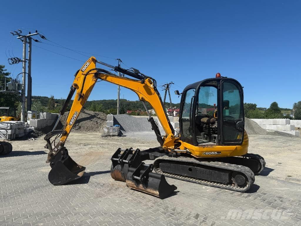 JCB 8055 RTS Міні-екскаватори < 7т