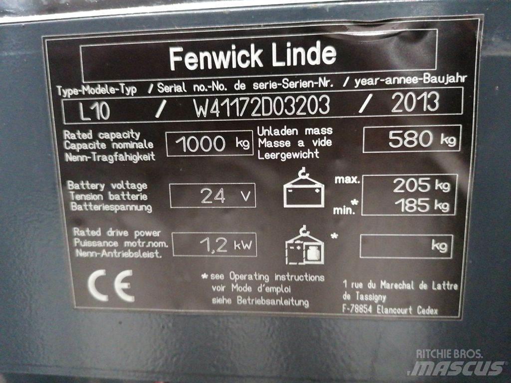 Linde L10 Ручний візок
