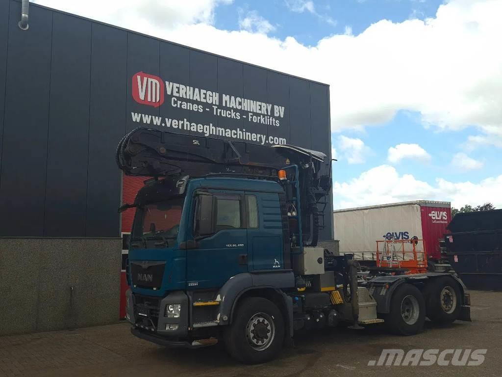 MAN TGA 26.480 Лісовози