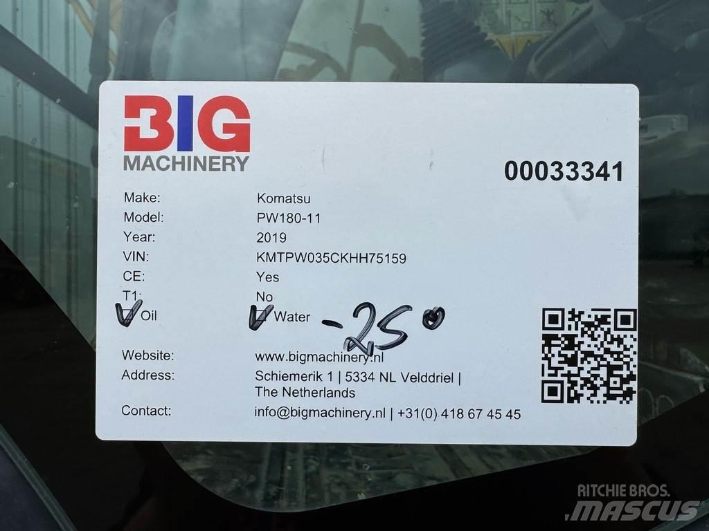 Komatsu PW180-11 Колісні екскаватори